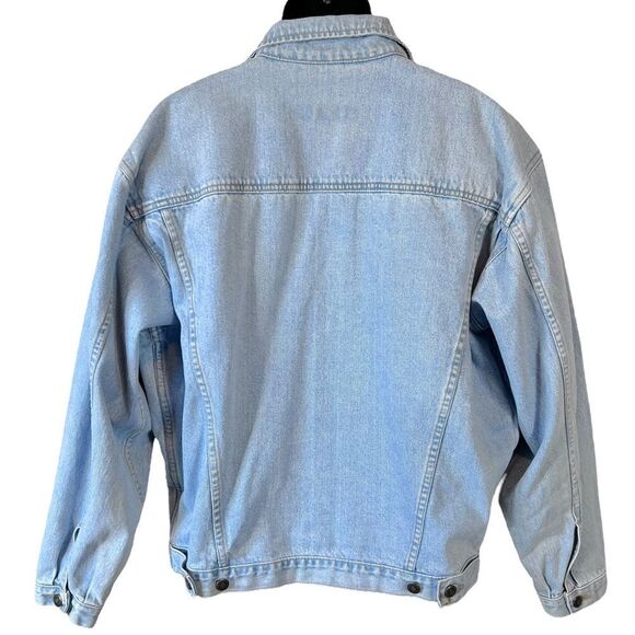 VINTAGE BUGLE BOY DENIM TRUCKER JACKET - Picture 11 of 12